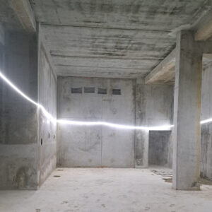 RC Electricité a réalisé l'installation électrique d'un éclairage de chantier : ruban LED