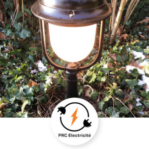 PRC-Electricité -remplacement éclairage extérieur particulier